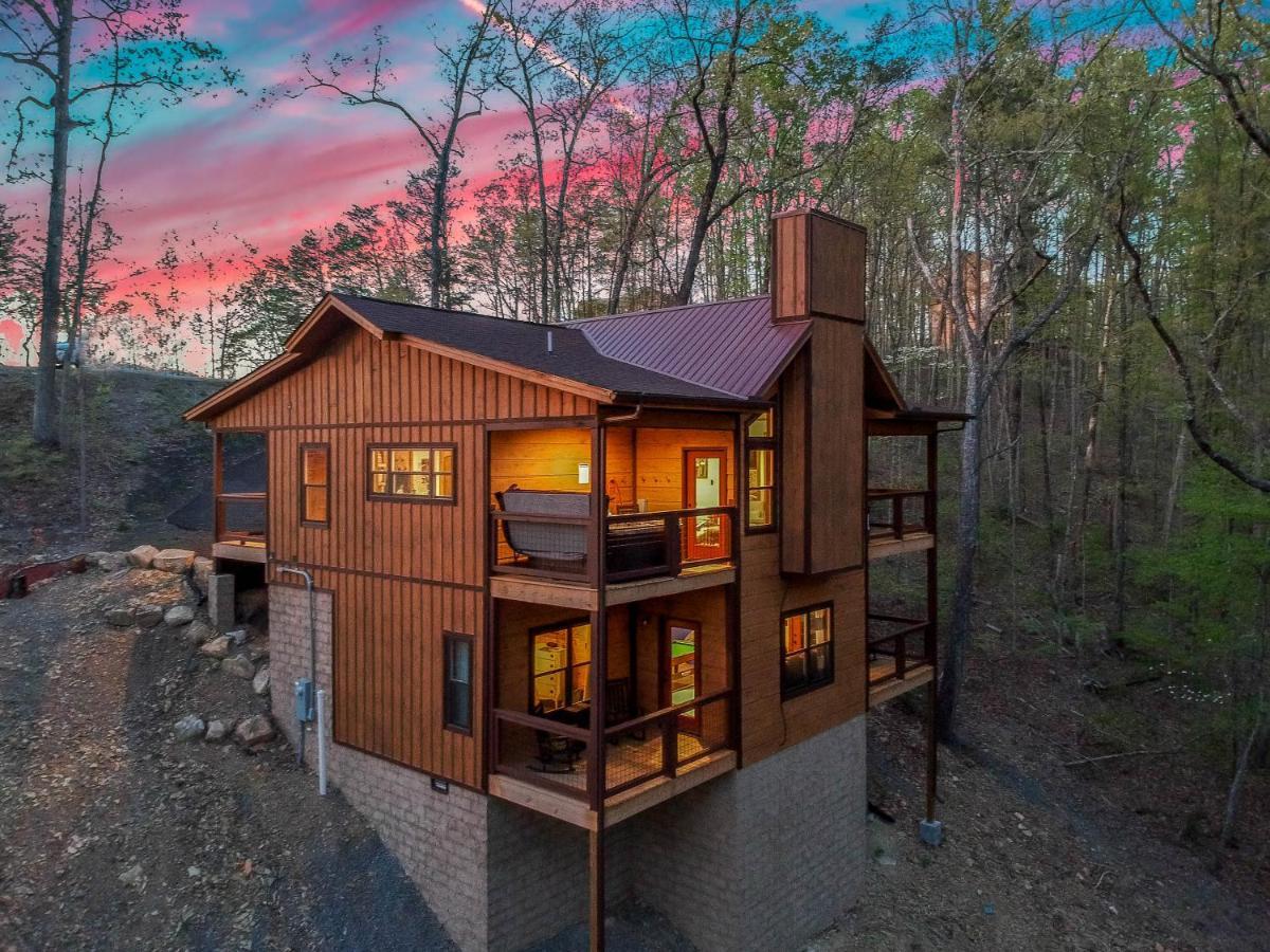 Nordic Mountain Modern Lodge - Family Friendly Luxury Cabin In Walden'S Ridge Sevierville Esterno foto