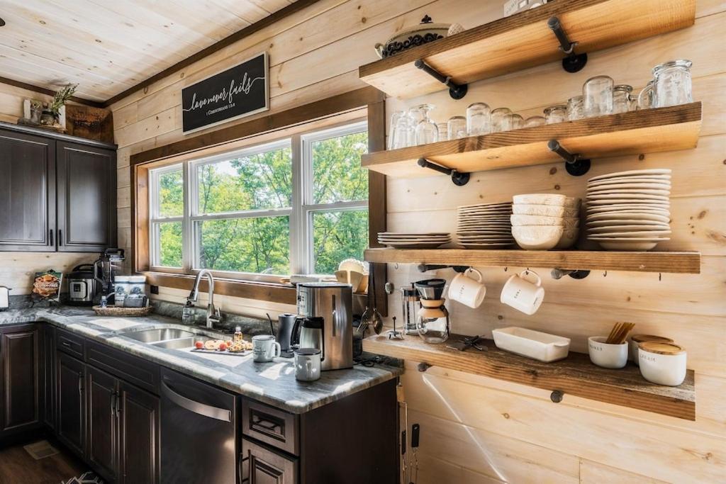 Nordic Mountain Modern Lodge - Family Friendly Luxury Cabin In Walden'S Ridge Sevierville Esterno foto